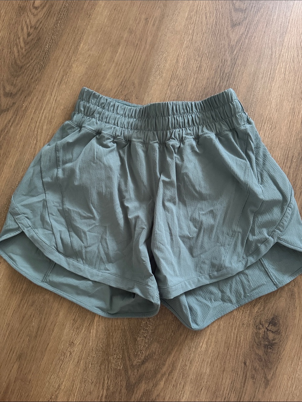 Track That textured shorts 6 Teal